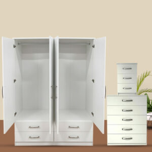 Alternative view of 4 Door Wardrobe Set