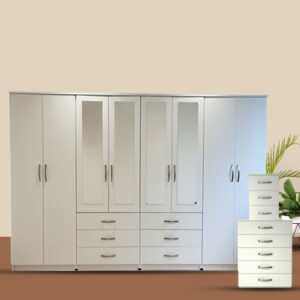 8 Door Wardrobe Set