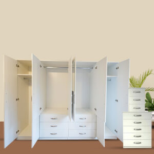 Alternative view of 8 Door Wardrobe Set